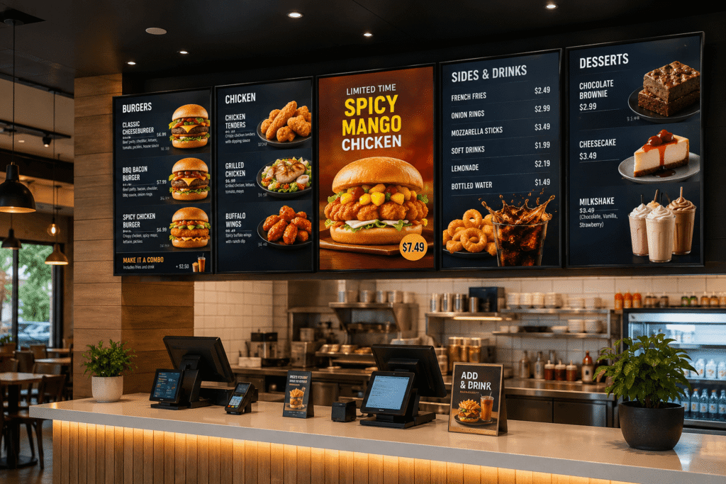 Digital Menu Boards